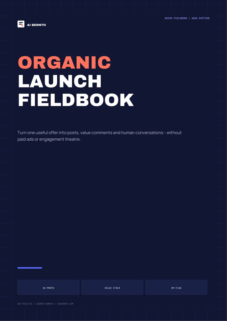 The Organic Launch Fieldbook PDF